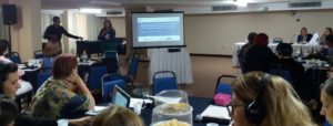 Profa. Dra. Luciana Cordeiro apresenta trabalho sobre o Geopark Corumbataí no evento