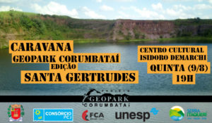 Convite à Caravana Geopark Corumbataí em Santa Gertrudes