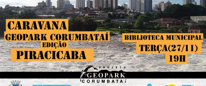 Reunião da Caravana Geopark Corumbataí acontece em Piracicaba no dia 27