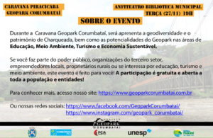 Sobre a Caravana Geopark Corumbataí