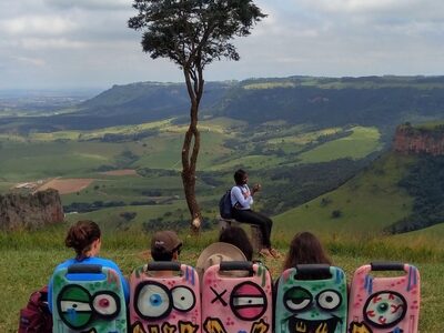 Projeto Geoparque Corumbataí recebe excursão inaugural de calouros do curso de geologia da Unesp