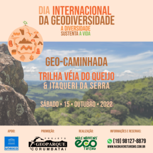Cartaz de Divulgação Dia da Geodiversidade